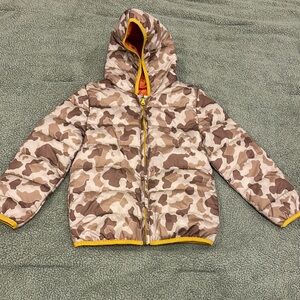 Epic Threads Vibrant Orange Puffer Jacket